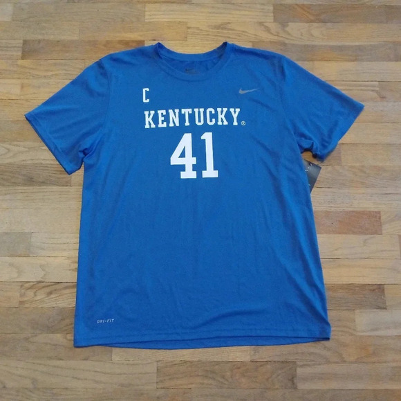 Nike UK Kentucky Wildcats NCAA Graphic Nike Tee #41 Hackett XL - Picture 6 of 6